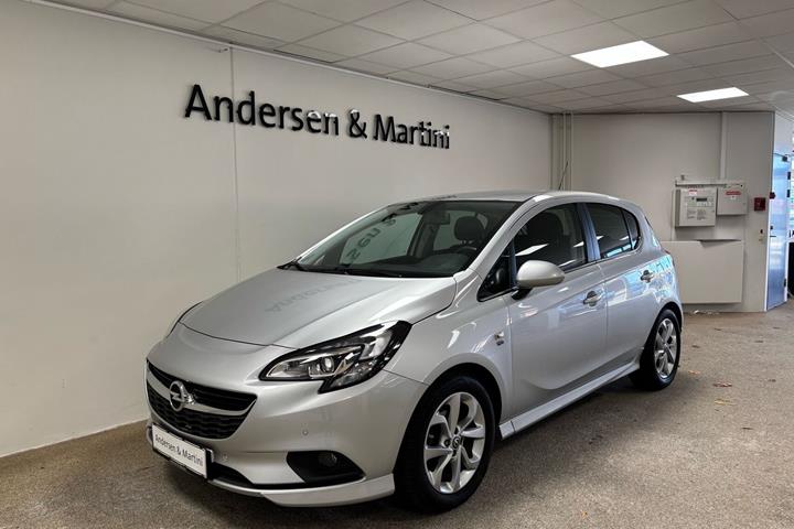 Grå Opel Corsa fra 2019