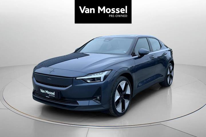 Blå Polestar 2 fra 2024