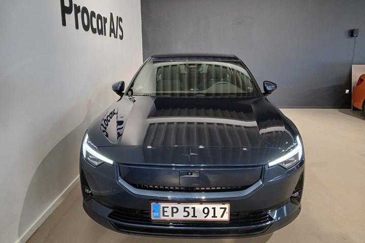 Blå Polestar 2 fra 2025