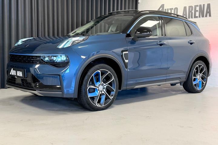 Blå Lynk & Co 01 fra 2021