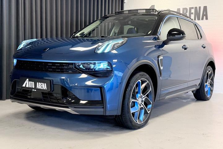 Blå Lynk & Co 01 fra 2021