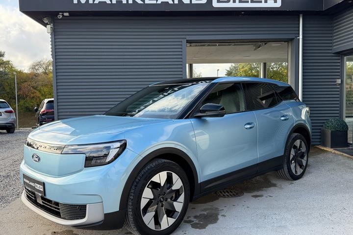 Blå Ford Explorer fra 2024