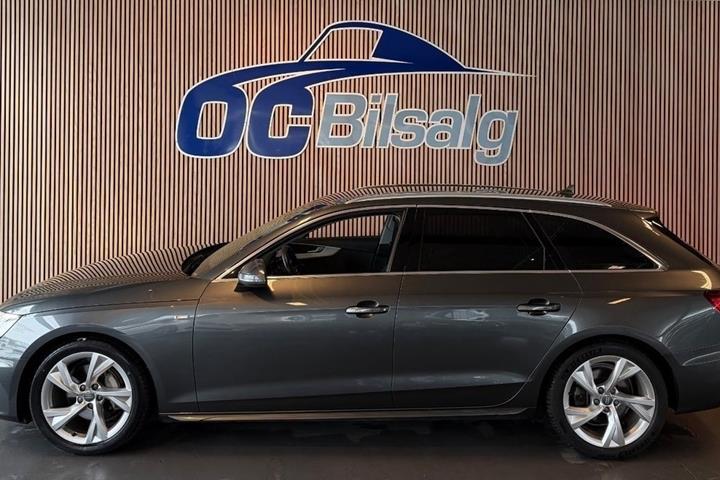 Grå Audi A4 fra 2020