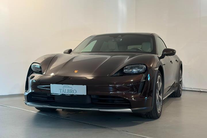 Brun Porsche Taycan 4 fra 2022