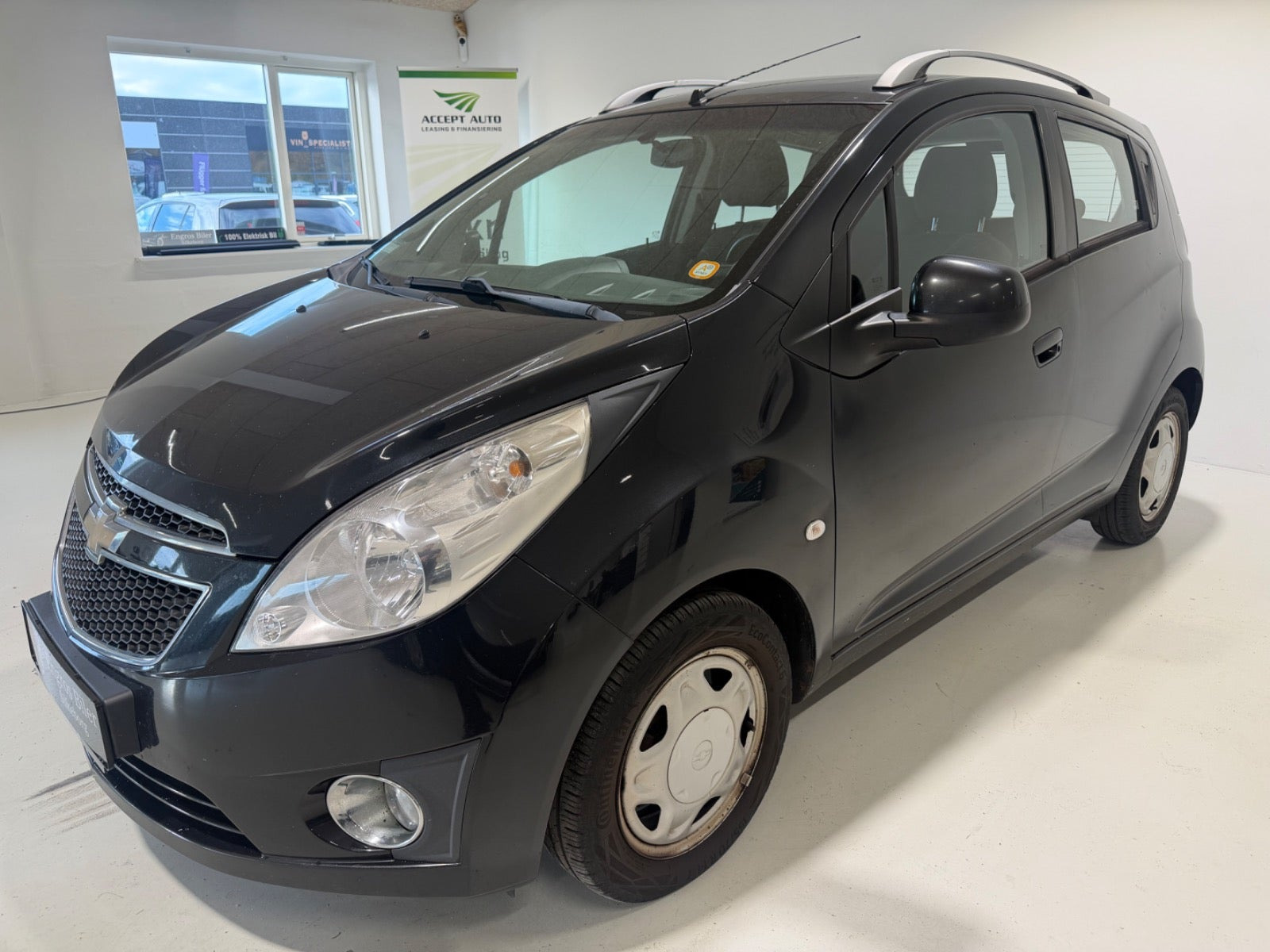 Sort Chevrolet Spark fra 2012