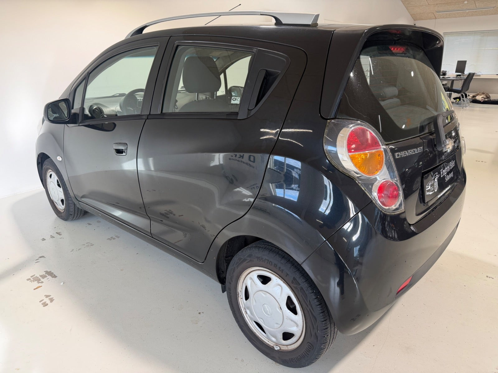 Sort Chevrolet Spark fra 2012