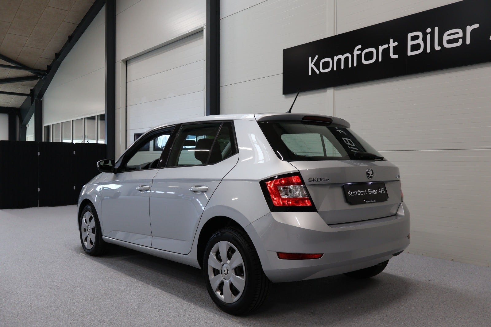 Sølv Skoda Fabia fra 2019