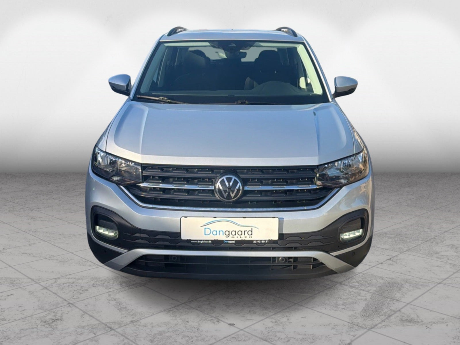 Grå VW T-Cross fra 2021