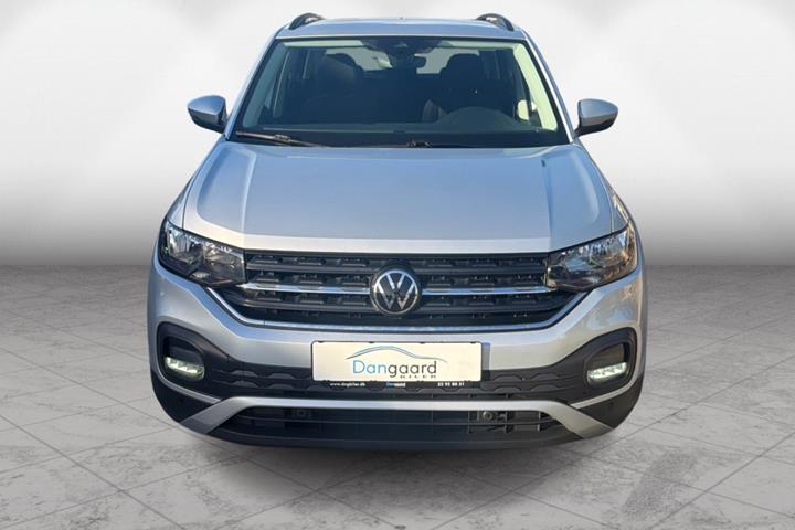 Grå VW T-Cross fra 2021