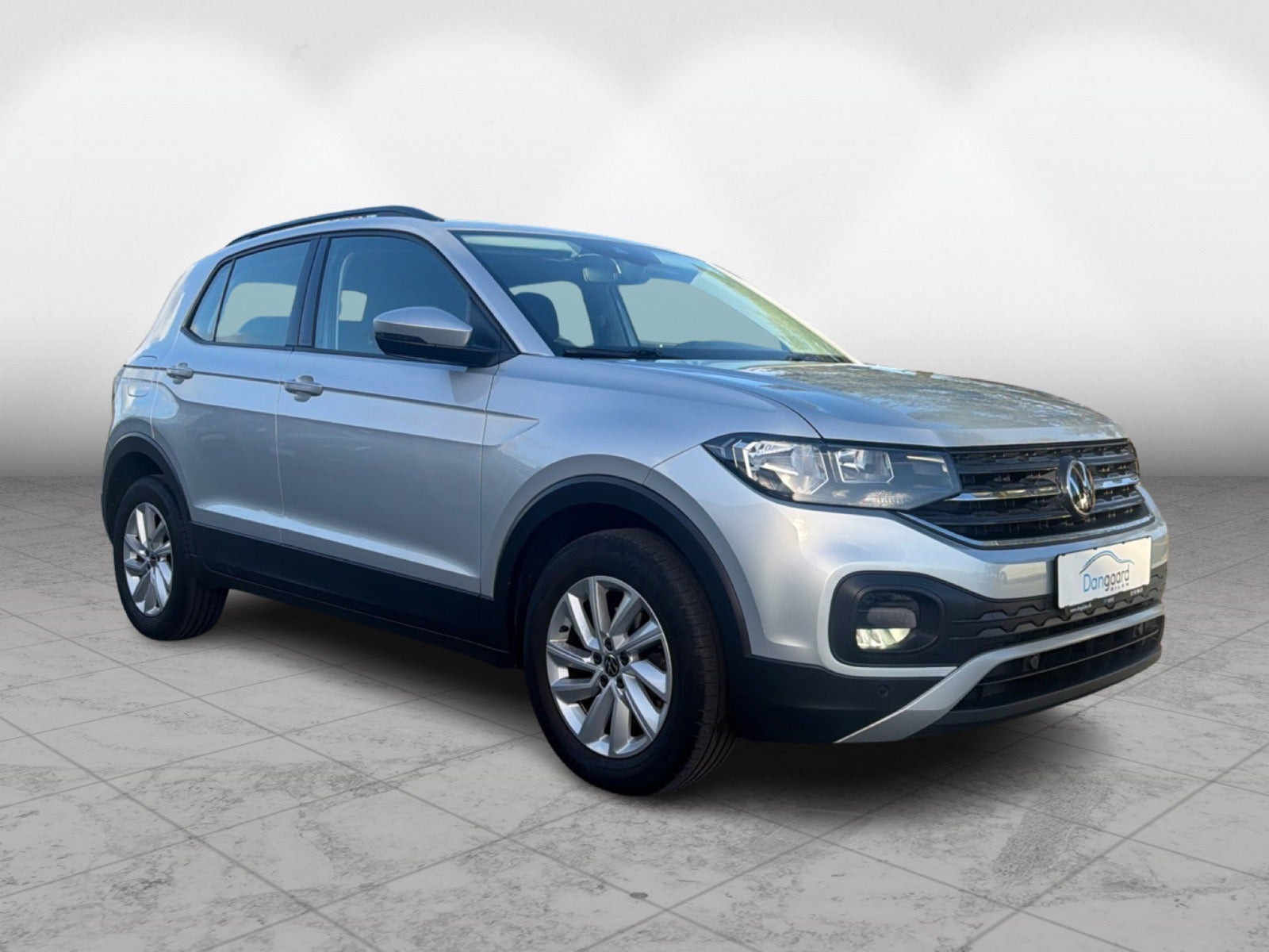 Grå VW T-Cross fra 2021
