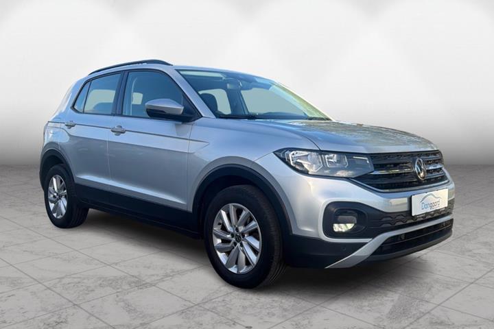 Grå VW T-Cross fra 2021