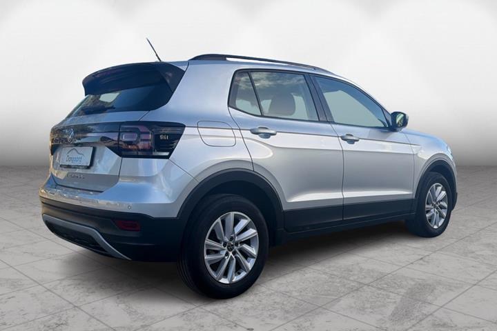 Grå VW T-Cross fra 2021