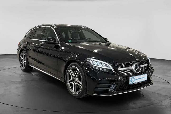 Sort Mercedes C200 d fra 2019