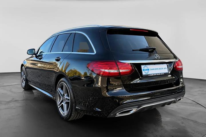 Sort Mercedes C200 d fra 2019