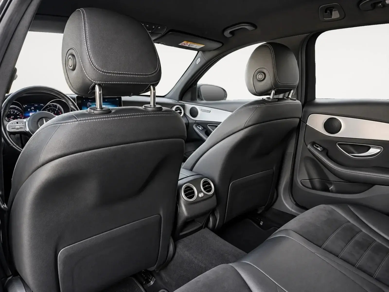 Sort Mercedes C200 d fra 2019