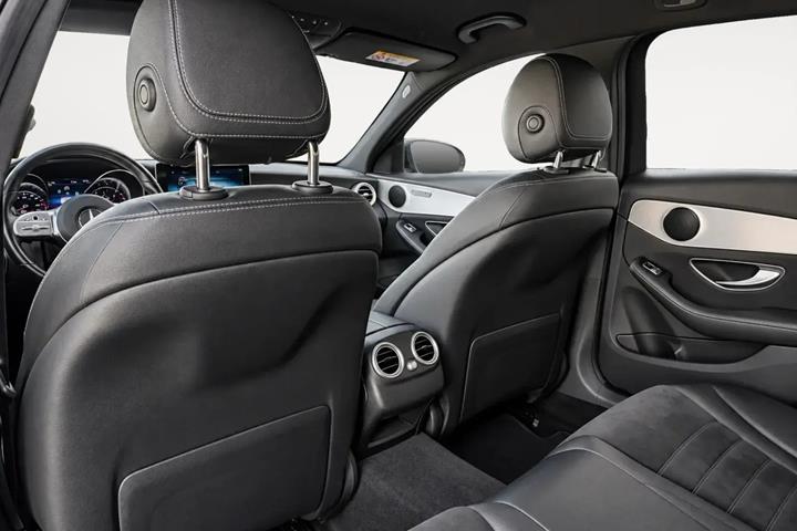 Sort Mercedes C200 d fra 2019