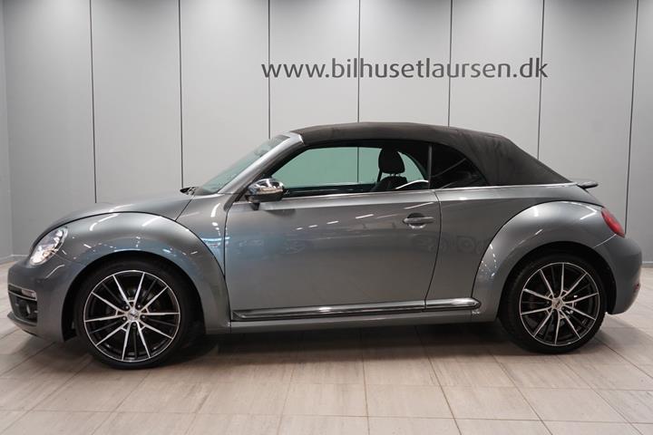 Grå VW The Beetle fra 2017