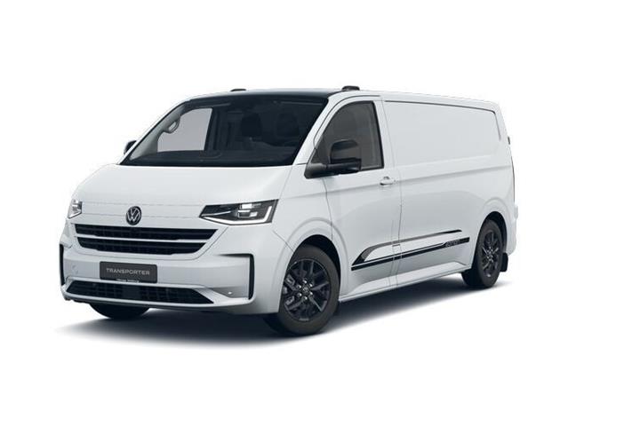 Hvid VW e-Transporter fra 2026