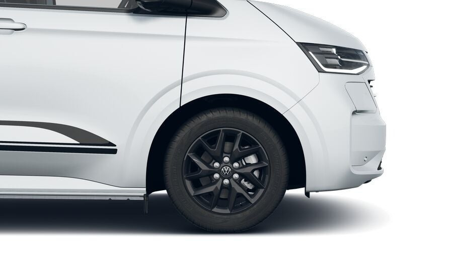 Hvid VW e-Transporter fra 2026