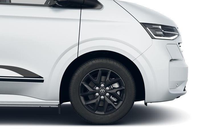 Hvid VW e-Transporter fra 2026