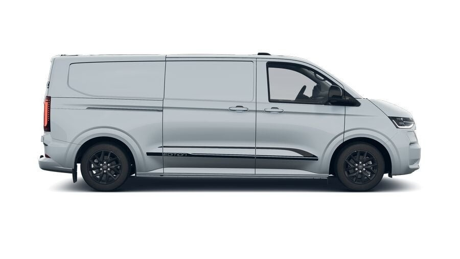 Hvid VW e-Transporter fra 2026