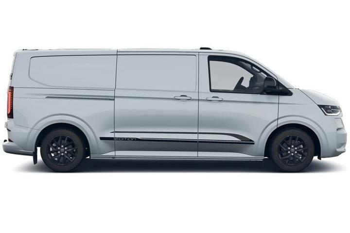 Hvid VW e-Transporter fra 2026