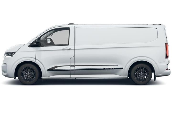 Hvid VW e-Transporter fra 2026