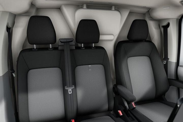 Hvid VW e-Transporter fra 2026
