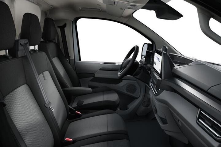 Hvid VW e-Transporter fra 2026