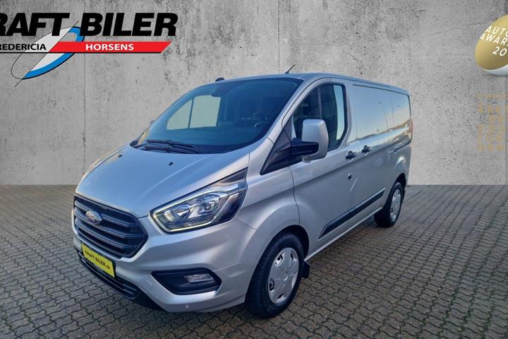 Sølv Ford Transit Custom 340 L1 fra 2021