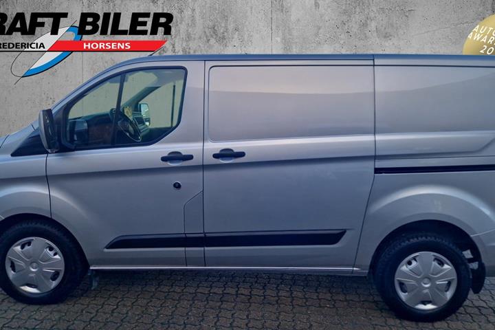 Sølv Ford Transit Custom 340 L1 fra 2021