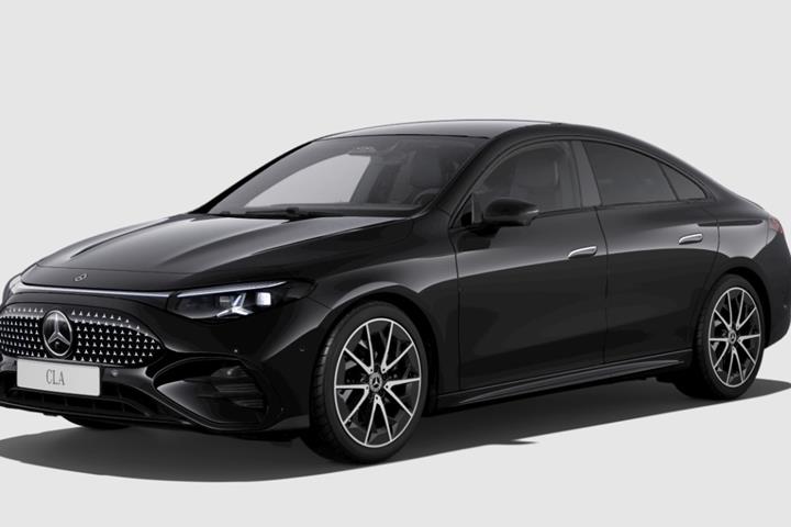 Sort Mercedes CLA250+ fra 2026