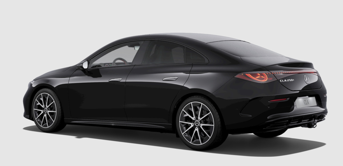 Sort Mercedes CLA250+ fra 2026