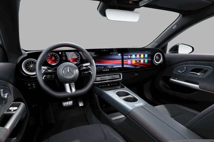 Sort Mercedes CLA250+ fra 2026
