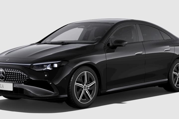 Sort Mercedes CLA250+ fra 2026