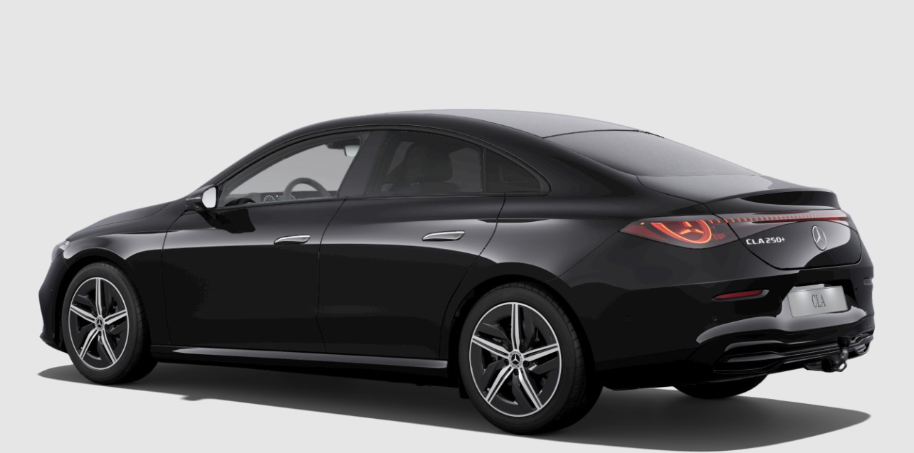 Sort Mercedes CLA250+ fra 2026