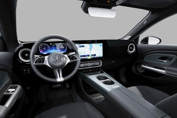 Sort Mercedes CLA250+ fra 2026