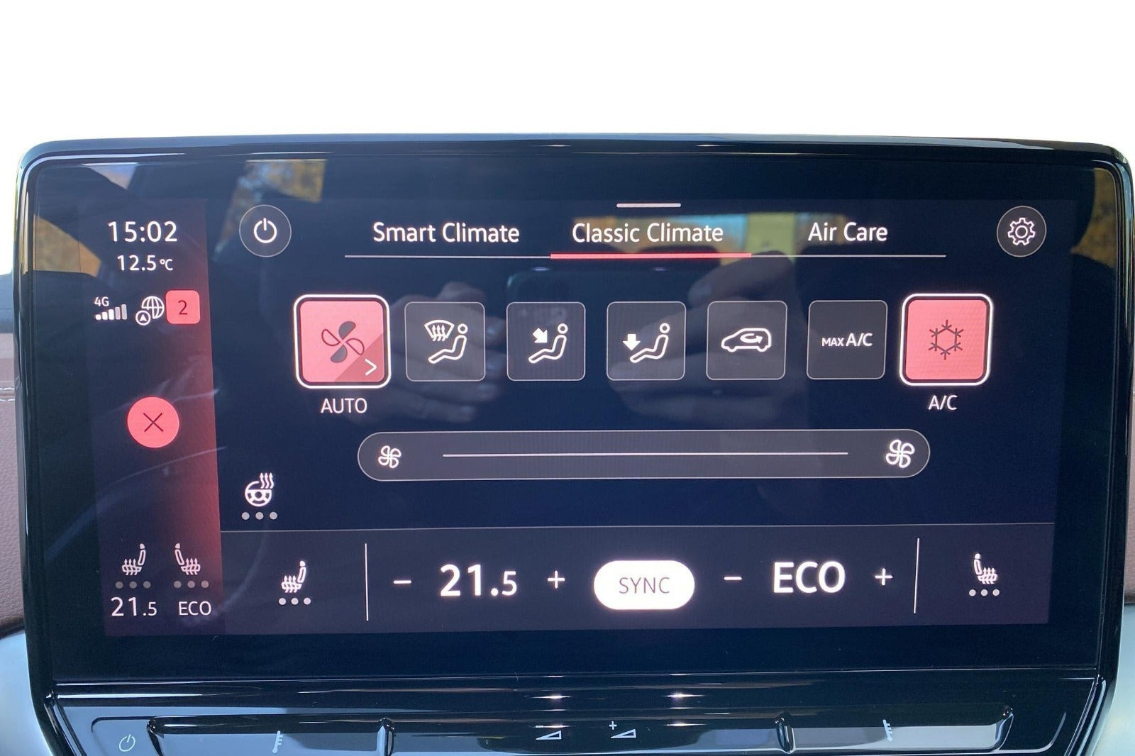 Rød VW ID.4 fra 2023