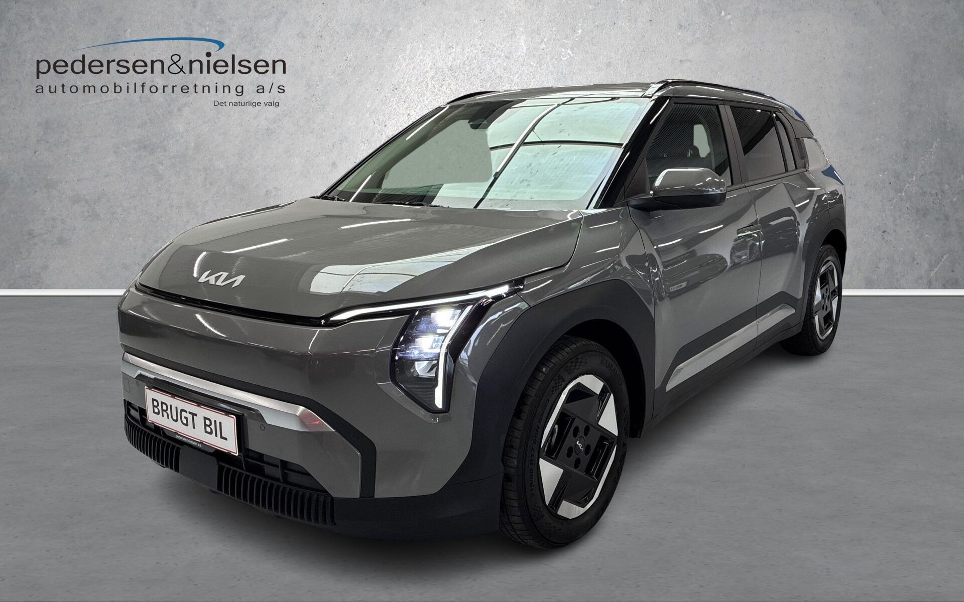 Grå Kia EV3 fra 2025