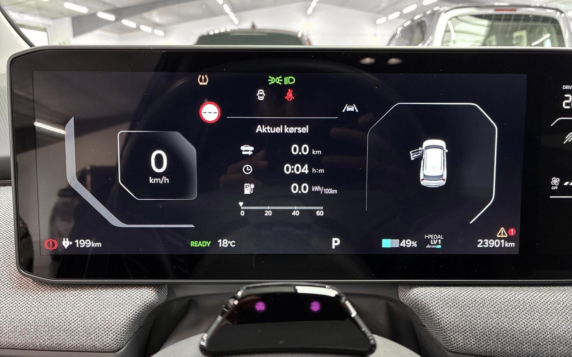 Grå Kia EV3 fra 2025