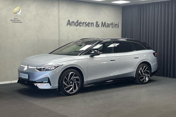 Sølv VW ID.7 fra 2026