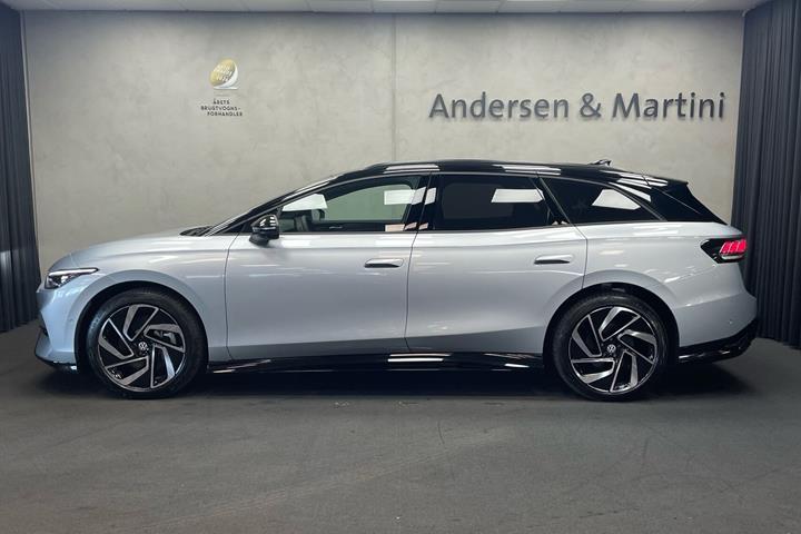 Sølv VW ID.7 fra 2026