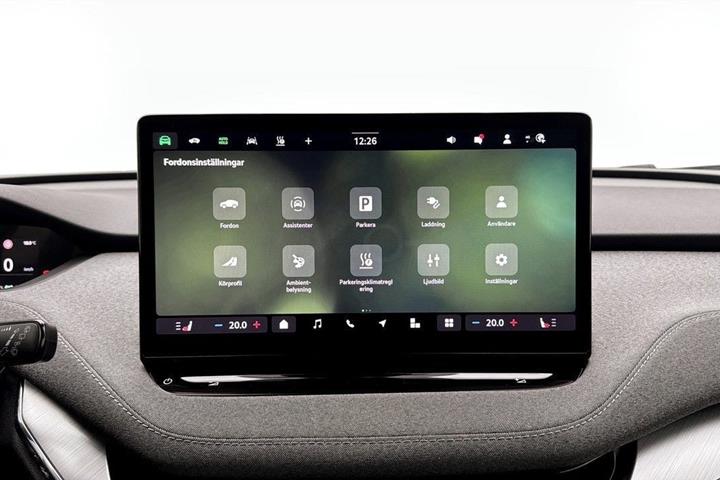 Sort Skoda Enyaq fra 2025