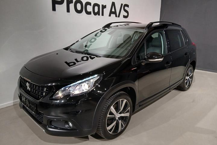 Sort Peugeot 2008 fra 2017