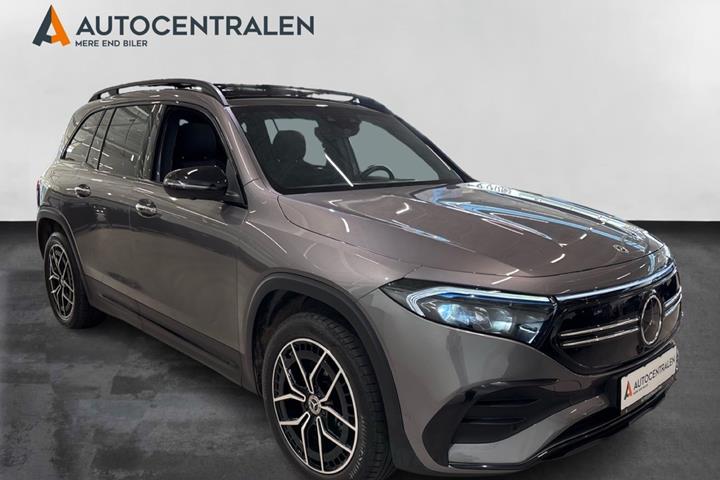 Grå Mercedes EQB350 fra 2022