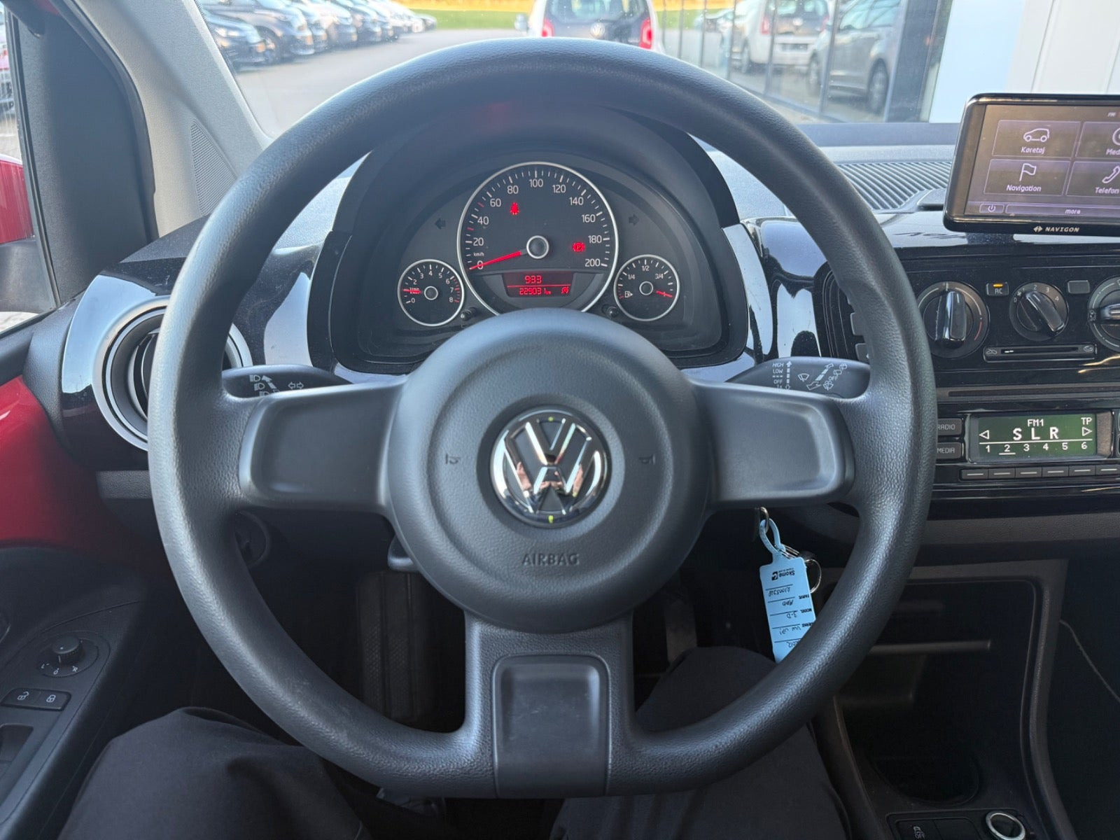 Hvid VW UP! fra 2012