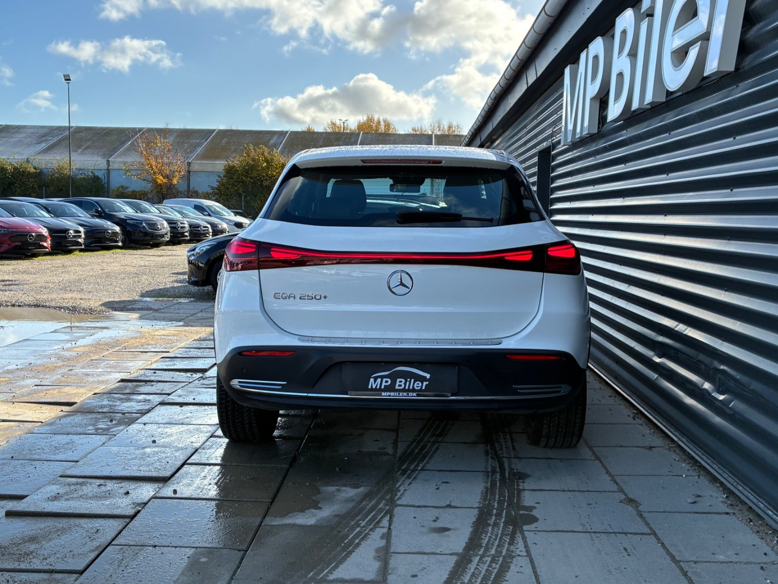 Hvid Mercedes EQA250+ fra 2024