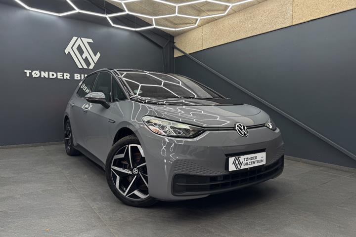 Grå VW ID.3 fra 2022