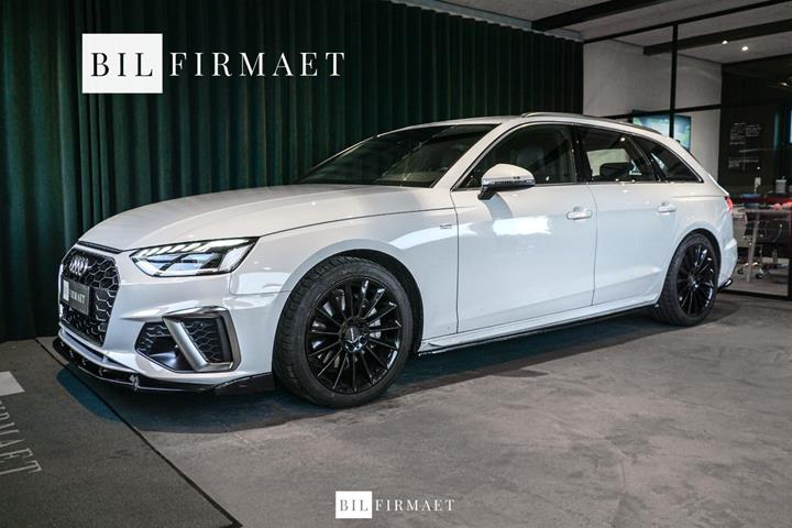 Hvid Audi A4 fra 2023