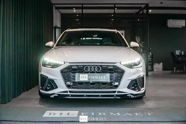Hvid Audi A4 fra 2023